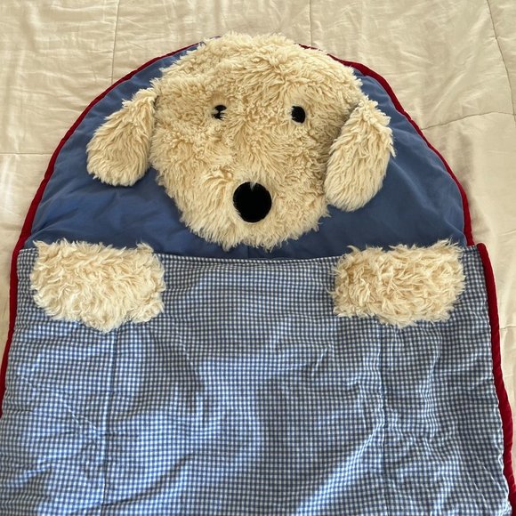 Pottery Barn Kids Other - Pottery Barn Kids Shaggy Dog Sleeping Bag